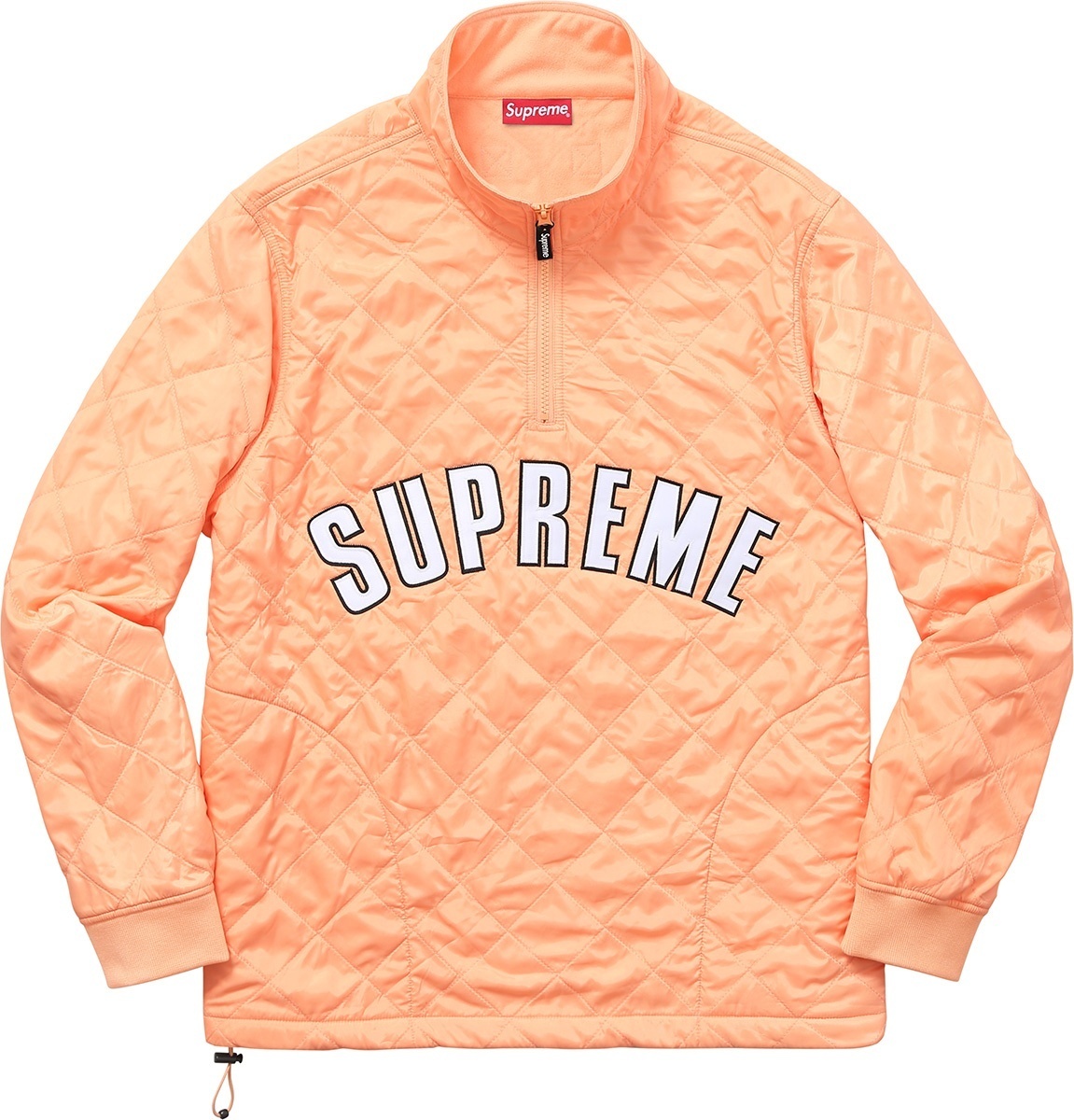 Arc Logo Quilted Half Zip Pullover view 5